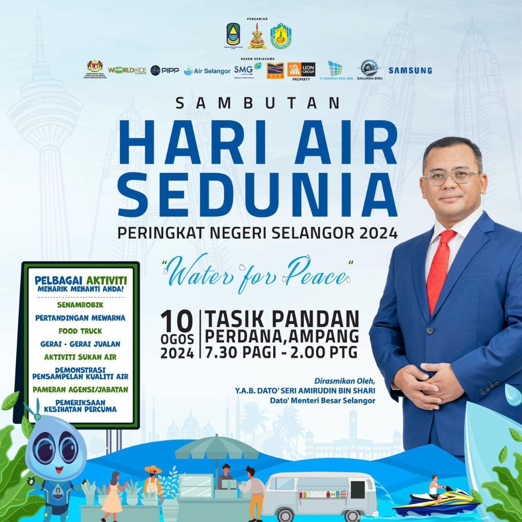 Sambutan Hari Air Sedunia Peringkat Negeri Selangor 2024 Bersama Lembaga Urus Air Selangor